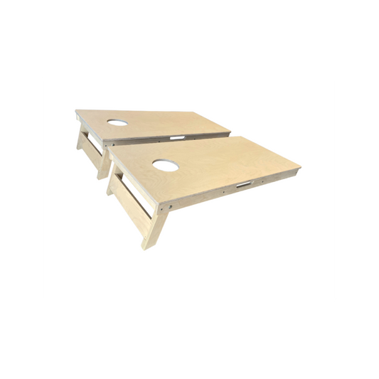 Plain Tournament Grade Cornhole Boards With Double Legs