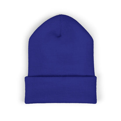 Money Bags Embroidered Beanie - Classic Cuffed Knit Hat