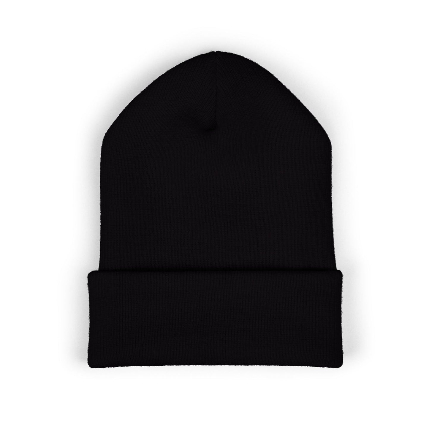 Money Bags Embroidered Beanie - Classic Cuffed Knit Hat