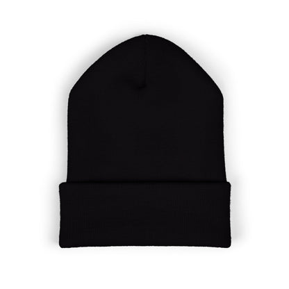 Money Bags Embroidered Beanie - Classic Cuffed Knit Hat