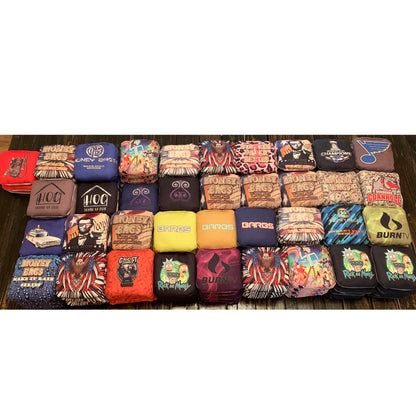 Custom cornhole bags – upload your logo and choose your colors