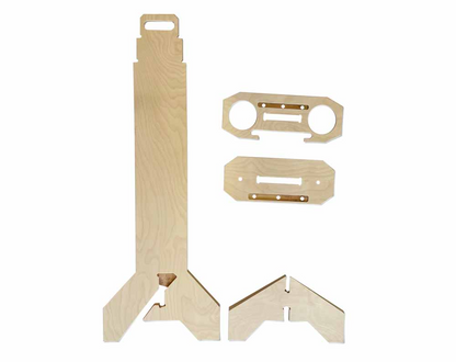 Wavy Flag Cornhole Score Tower